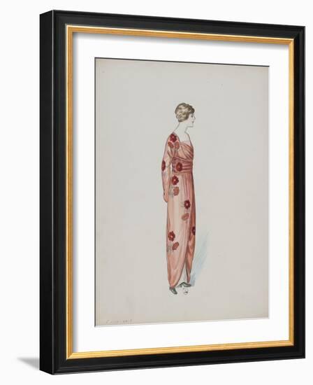 Bégonia-Madeleine Vionnet-Framed Giclee Print