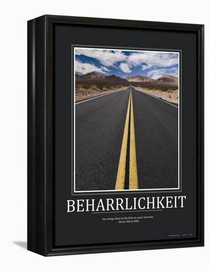 Beharrlichkeit (German Translation)-null-Framed Stretched Canvas