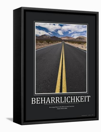 Beharrlichkeit (German Translation)-null-Framed Stretched Canvas