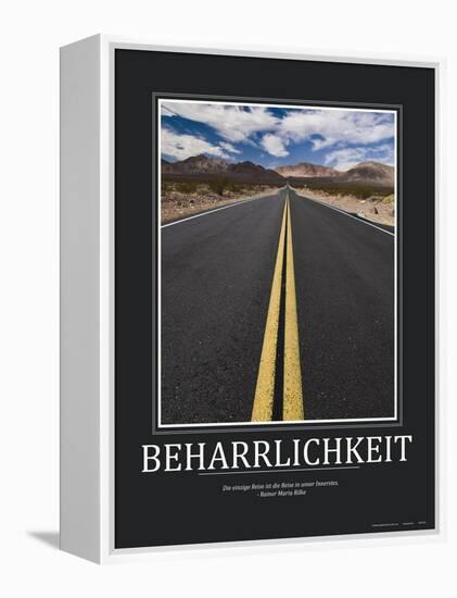 Beharrlichkeit (German Translation)-null-Framed Stretched Canvas