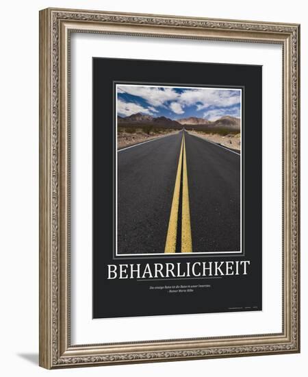 Beharrlichkeit (German Translation)-null-Framed Photo