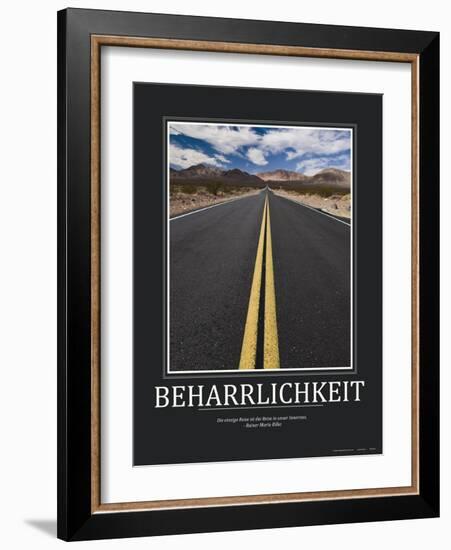 Beharrlichkeit (German Translation)-null-Framed Photo