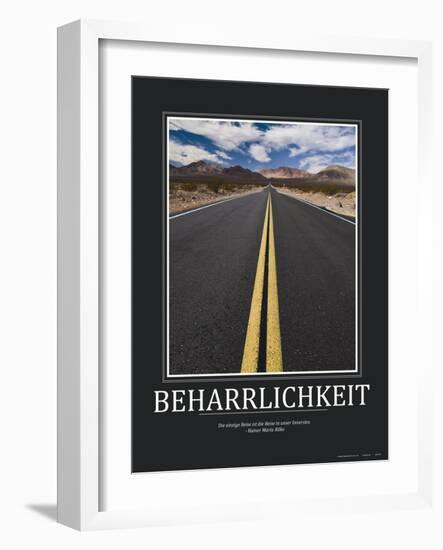 Beharrlichkeit (German Translation)-null-Framed Photo