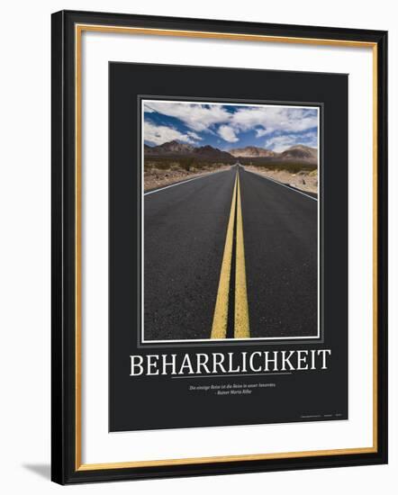 Beharrlichkeit (German Translation)-null-Framed Photo