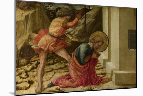 Beheading of Saint James the Great (Predella Panel of the Pistoia Santa Trinità Altarpiec), 1455-60-Fra Filippo Lippi-Mounted Giclee Print