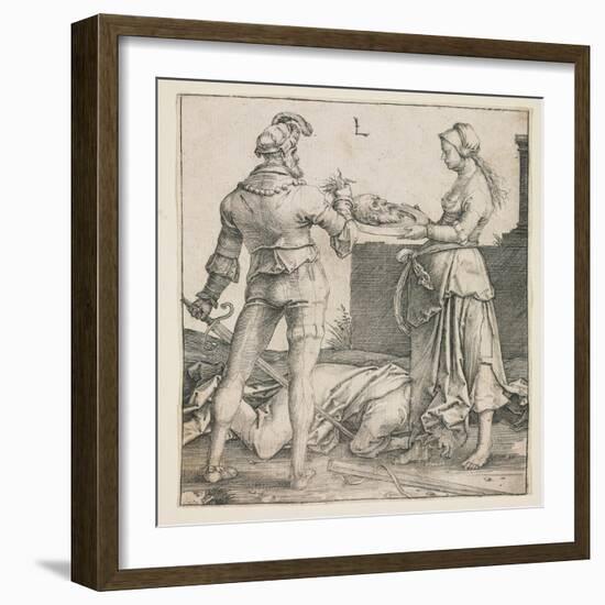 Beheading of Saint John the Baptist, 1513-Lucas van Leyden-Framed Giclee Print