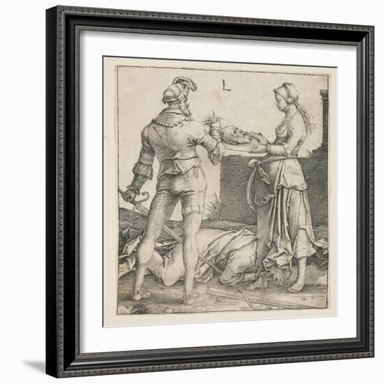 Beheading of Saint John the Baptist, 1513-Lucas van Leyden-Framed Giclee Print