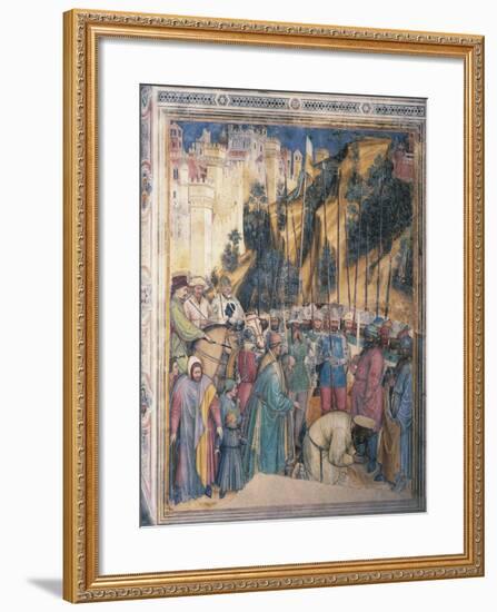 Beheading of St George, Scene Episodes from Life of St George, 1379-1384-null-Framed Giclee Print