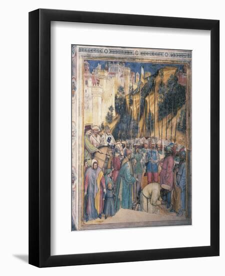 Beheading of St George, Scene Episodes from Life of St George, 1379-1384-null-Framed Giclee Print