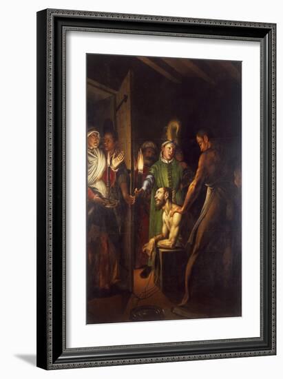 Beheading of the Baptist, 1524-1587-Antonio Canova-Framed Giclee Print