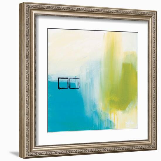 Behind Blue Eyes-Julie Hawkins-Framed Art Print