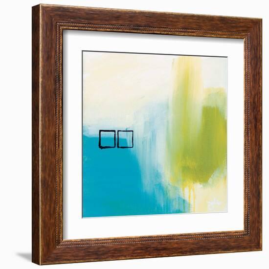 Behind Blue Eyes-Julie Hawkins-Framed Art Print