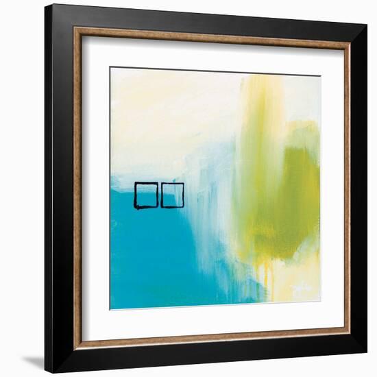 Behind Blue Eyes-Julie Hawkins-Framed Art Print