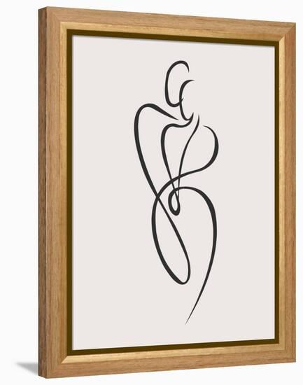 Behind Every Strong Man-Incado-Framed Stretched Canvas