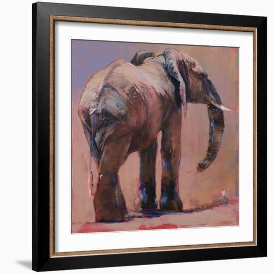 Behind, Loisaba-Mark Adlington-Framed Giclee Print