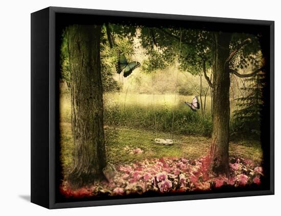 Behind our House-Mindy Sommers-Framed Premier Image Canvas