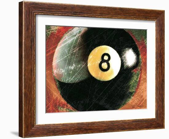 Behind the 8 Ball-Tandi Venter-Framed Art Print