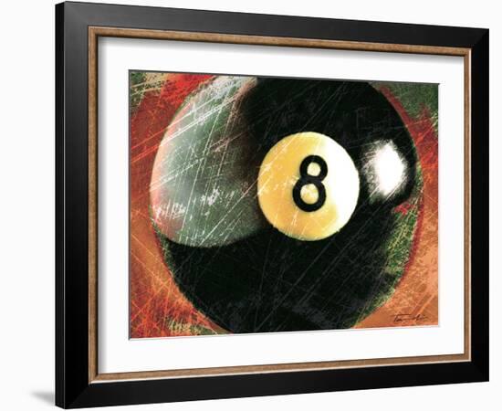 Behind the 8 Ball-Tandi Venter-Framed Art Print
