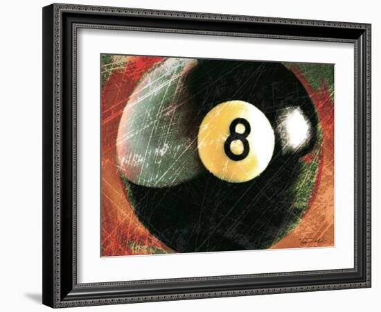 Behind the 8 Ball-Tandi Venter-Framed Art Print