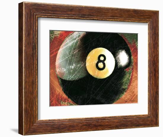 Behind the 8 Ball-Tandi Venter-Framed Art Print