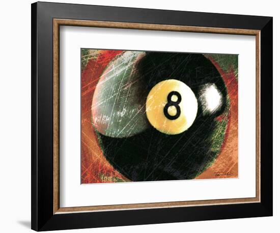 Behind the 8 Ball-Tandi Venter-Framed Art Print