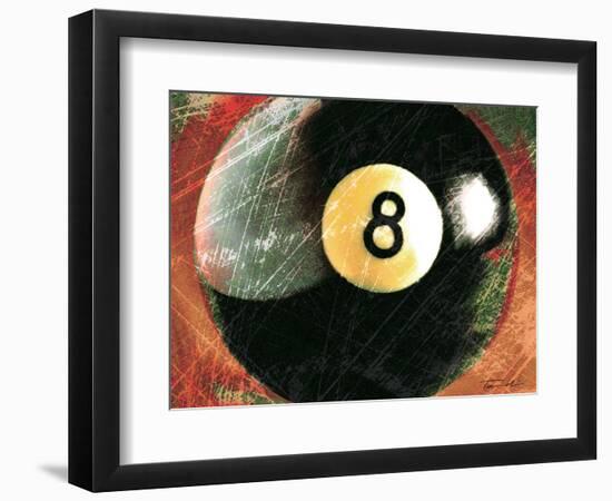 Behind the 8 Ball-Tandi Venter-Framed Art Print