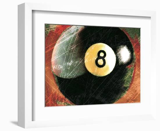 Behind the 8 Ball-Tandi Venter-Framed Art Print