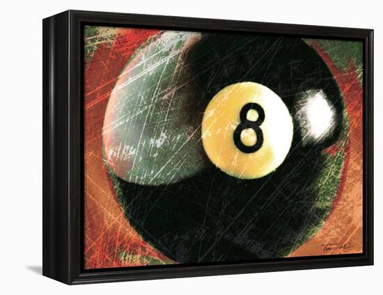 Behind the 8 Ball-Tandi Venter-Framed Stretched Canvas