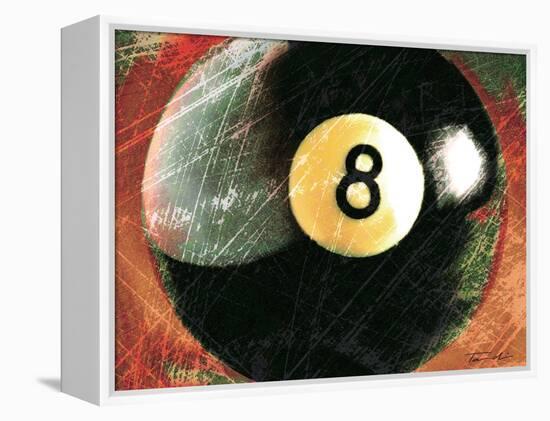 Behind the 8 Ball-Tandi Venter-Framed Stretched Canvas