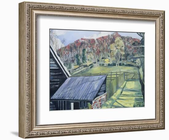 Behind the Inn-Paul Nash-Framed Giclee Print