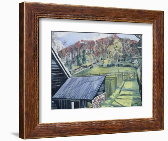 Behind the Inn-Paul Nash-Framed Giclee Print