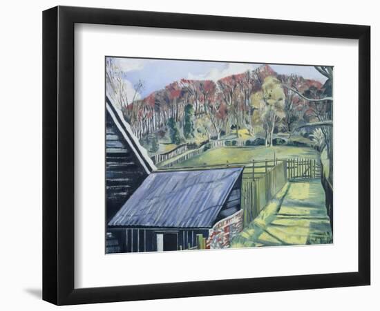 Behind the Inn-Paul Nash-Framed Giclee Print