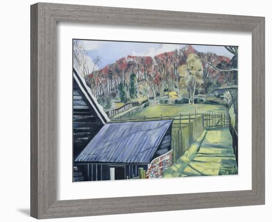 Behind the Inn-Paul Nash-Framed Giclee Print