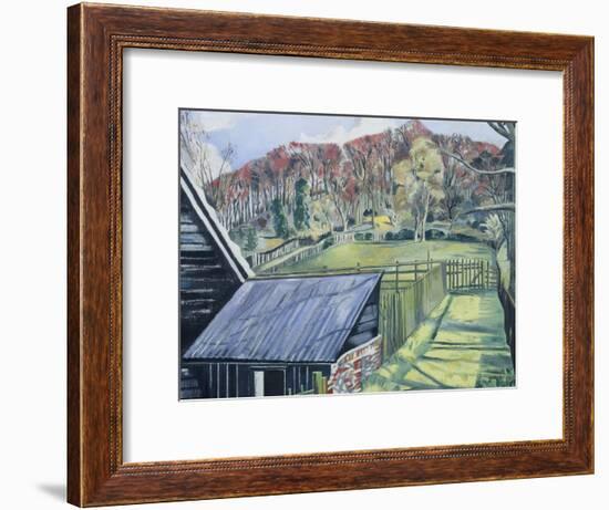 Behind the Inn-Paul Nash-Framed Giclee Print
