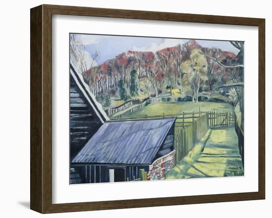 Behind the Inn-Paul Nash-Framed Giclee Print