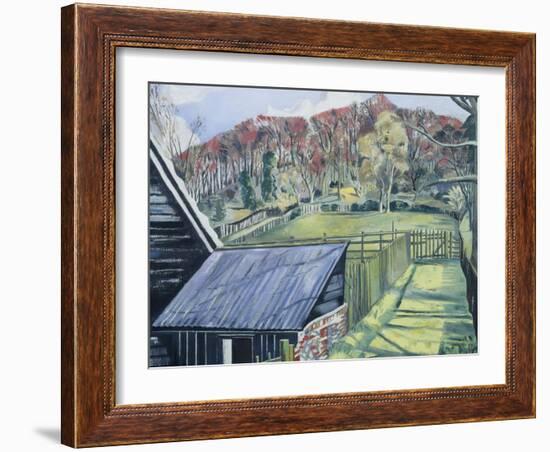 Behind the Inn-Paul Nash-Framed Giclee Print