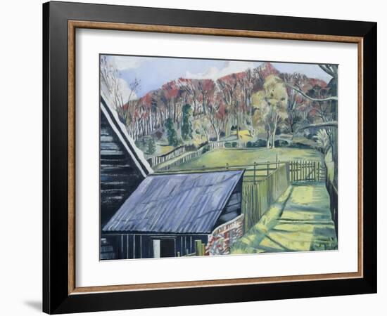 Behind the Inn-Paul Nash-Framed Giclee Print