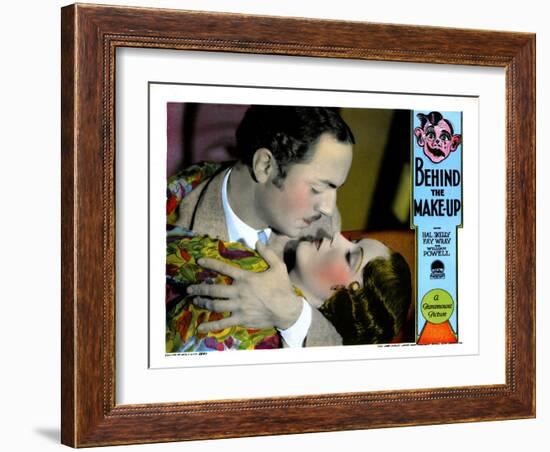 Behind the Make-Up, William Powell, Fay Wray, 1930-null-Framed Art Print