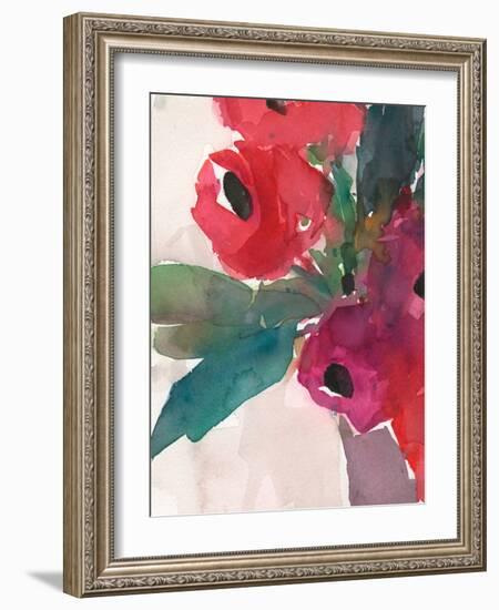 Behind the Meaning of Tulips I-Samuel Dixon-Framed Art Print