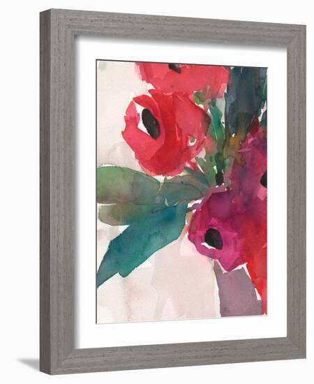 Behind the Meaning of Tulips I-Samuel Dixon-Framed Art Print