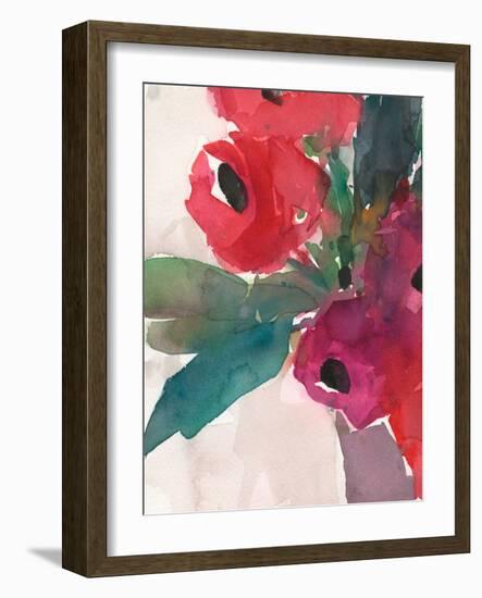 Behind the Meaning of Tulips I-Samuel Dixon-Framed Art Print