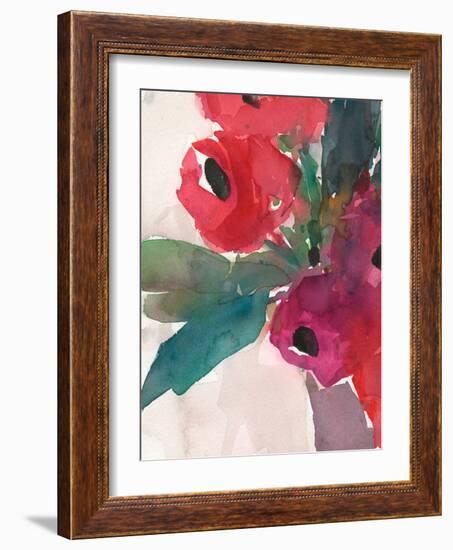 Behind the Meaning of Tulips I-Samuel Dixon-Framed Art Print