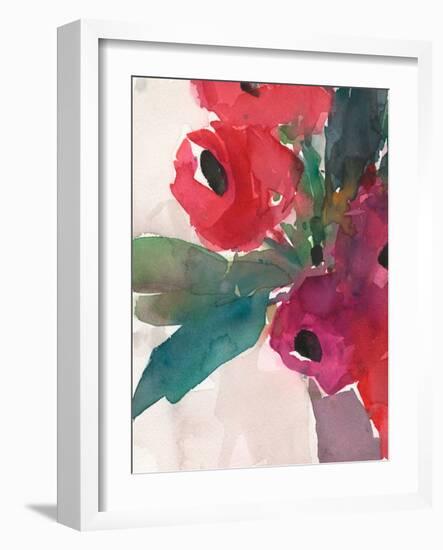 Behind the Meaning of Tulips I-Samuel Dixon-Framed Art Print