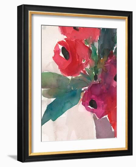 Behind the Meaning of Tulips I-Samuel Dixon-Framed Art Print