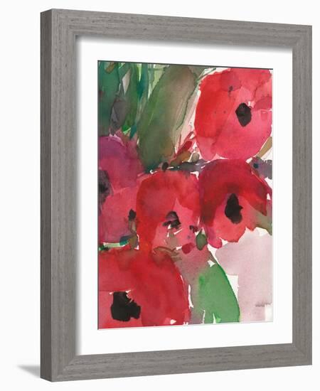 Behind the Meaning of Tulips II-Samuel Dixon-Framed Art Print