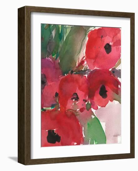 Behind the Meaning of Tulips II-Samuel Dixon-Framed Art Print