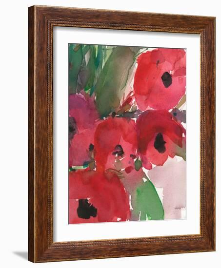 Behind the Meaning of Tulips II-Samuel Dixon-Framed Art Print