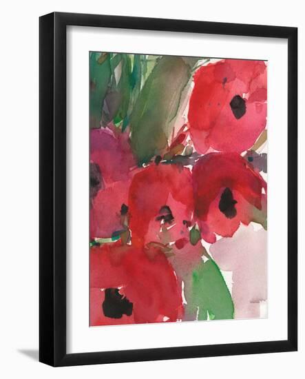 Behind the Meaning of Tulips II-Samuel Dixon-Framed Art Print