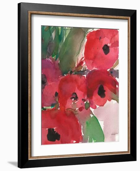 Behind the Meaning of Tulips II-Samuel Dixon-Framed Art Print