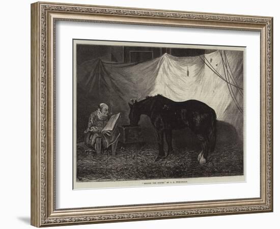 Behind the Scenes-John Anster Fitzgerald-Framed Giclee Print